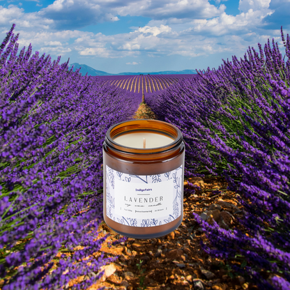 Lavender Soy Wax Jar Scented Candle